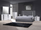J and M Furniture Bed Matissee Bed in Charcoal