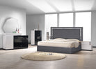 J and M Furniture Bed Monet Bed in Charcoal