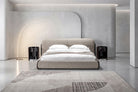 J and M Furniture Bed Nido Upholstered Modern Bed