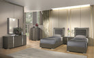 J and M Furniture Bedroom Sets Alice Bed in Matte Grey | J&M Furniture