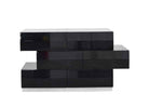 J and M Furniture Bedroom Sets Milan Modern Bed in Black | J&M Furniture