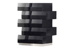 J and M Furniture Bedroom Sets Milan Modern Bed in Black | J&M Furniture