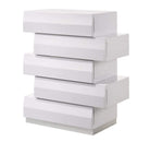 J and M Furniture Bedroom Sets Milan Modern Bed in White | J&M Furniture