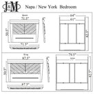 J and M Furniture Bedroom Sets New York Modern Bed | J&M Furniture