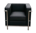 J and M Furniture Chair Cour Lounge Chair in Black | J&M Furniture