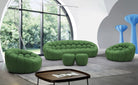 J and M Furniture Chair Fantasy Fabric Chair in Green