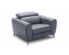 J and M Furniture Chair Lorenzo Motion Chair in Blue-Grey (K) | J&M Furniture