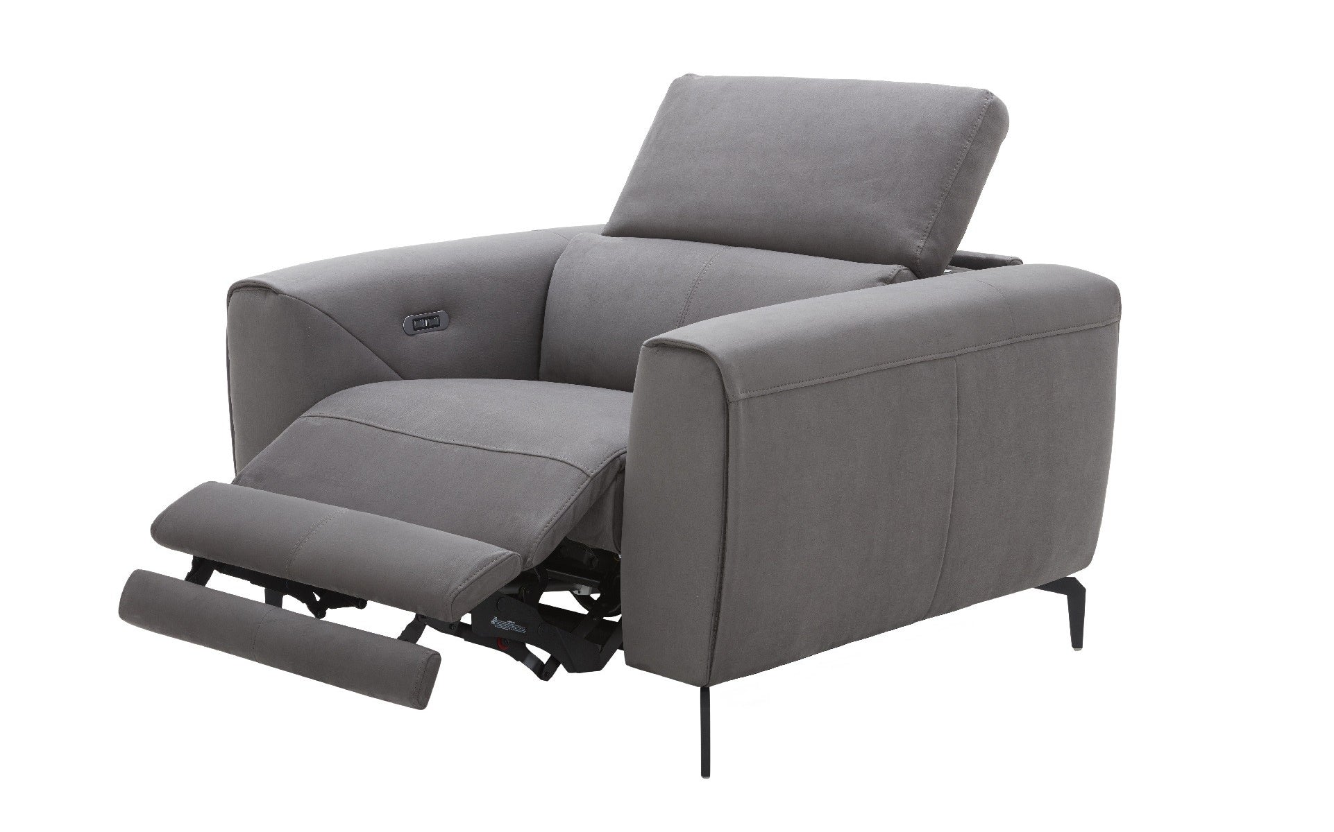 J and M Furniture Chair Lorenzo Motion Chair in Grey Fabric | J&M Furniture