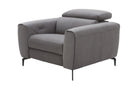 J and M Furniture Chair Lorenzo Motion Chair in Grey Fabric | J&M Furniture