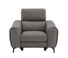 J and M Furniture Chair Lorenzo Power Chair in Truffle | J&M Furniture