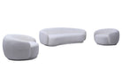 J and M Furniture Chair Lounge Fabric Chair in Off White | J&M Furniture