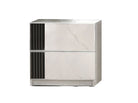 J and M Furniture Chest Bianca Nightstand