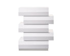 J and M Furniture Chest Milan Chest in White