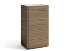 J and M Furniture Chest Porto Chest in Walnut