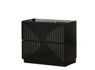 J and M Furniture Chest Rosette Nightstand