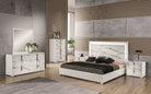 J and M Furniture Chest Sonia White Chest