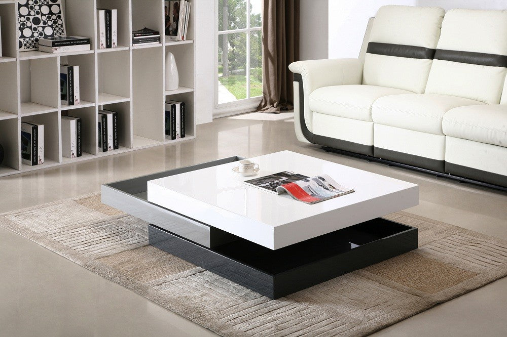 J&M Furniture Rotary Coffee Table