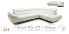 J and M Furniture Couches & Sofa 1717 Italian Leather Sectional | J&M Furniture