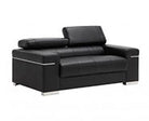 J and M Furniture Couches & Sofa Add Loveseat Soho Sofa Collection in Black | J&M Furniture