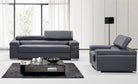 J and M Furniture Couches & Sofa Add Sofa & Chair Soho Sofa Collection in Grey | J&M Furniture