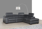 J and M Furniture Couches & Sofa Agata Premium Leather Sectional | J&M Furniture