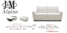 J and M Furniture Couches & Sofa Alpine Premium Sofa Bed | J&M Furniture