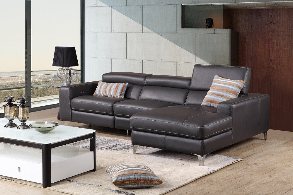 J and M Furniture Couches & Sofa Ariana Premium Leather Sectional | J&M Furniture