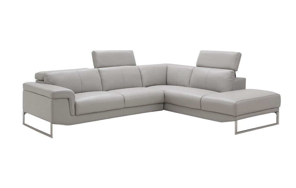 J and M Furniture Couches & Sofa Athena Leather Sectional | J&M Furniture