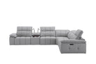 J and M Furniture Couches & Sofa Beaumont Leather Power Recliner 8301 in Light Grey | J&M Furniture