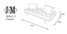 J and M Furniture Couches & Sofa Caesar Sofa Bed | J&M Furniture