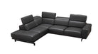 J and M Furniture Couches & Sofa Davenport Modern Sectional in Slate Grey | J&M Furniture