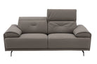 J and M Furniture Couches & Sofa Dolce Vita Leather Power Reclining Loveseat in Brownie