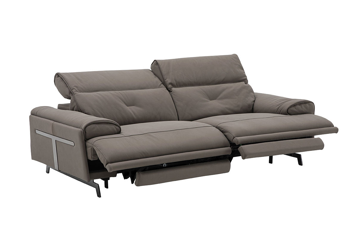 J and M Furniture Couches & Sofa Dolce Vita Leather Power Reclining Sofa in Bronnie