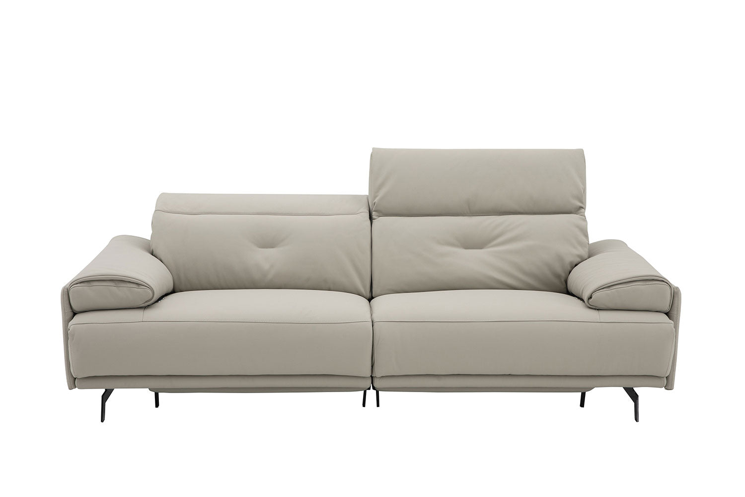 J and M Furniture Couches & Sofa Dolce Vita Leather Power Reclining Sofa in Milk Tea