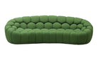 J and M Furniture Couches & Sofa Fantasy Fabric Sofa in Green