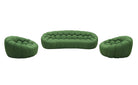 J and M Furniture Couches & Sofa Fantasy Fabric Sofa in Green