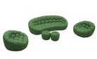J and M Furniture Couches & Sofa Fantasy Fabric Sofa in Green