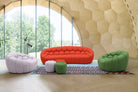 J and M Furniture Couches & Sofa Fantasy Fabric Sofa in Green