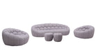 J and M Furniture Couches & Sofa Fantasy Fabric Sofa in Grey | J&M Furniture