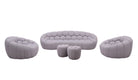 J and M Furniture Couches & Sofa Fantasy Fabric Sofa in Grey | J&M Furniture