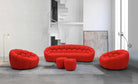 J and M Furniture Couches & Sofa Fantasy Fabric Sofa in Red | J&M Furniture