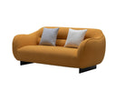 J and M Furniture Couches & Sofa HF5009 Fabric Loveseat in Amber | J&M Furniture