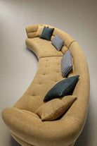 J and M Furniture Couches & Sofa HF5509 Modern Fabric Sofa in Gold | J&M Furniture