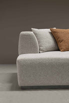 J and M Furniture Couches & Sofa HF5566 Modern Sectional in Grey | J&M Furniture