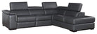 J and M Furniture Couches & Sofa Left Facing Configuration Agata Premium Leather Sectional | J&M Furniture