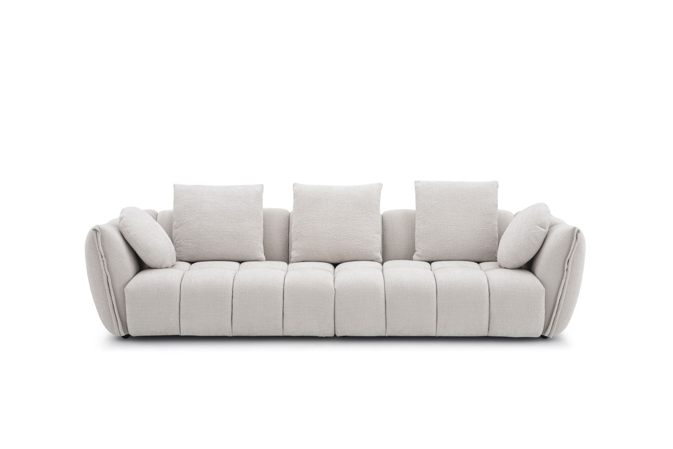 Lennox Fabric Sofa in Light Grey | J&M Furniture – ItalMod Furniture