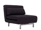 J and M Furniture Couches & Sofa LK06-1 Premium Chair Bed in Black