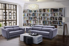 J and M Furniture Couches & Sofa Lorenzo Motion Sofa in Blue-Grey (K) | J&M Furniture