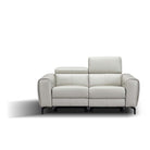 J and M Furniture Couches & Sofa Lorenzo Reclining Loveseat in Light Gray (K) | J&M Furniture