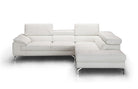 J and M Furniture Couches & Sofa Nila Premium Leather Sectional | J&M Furniture